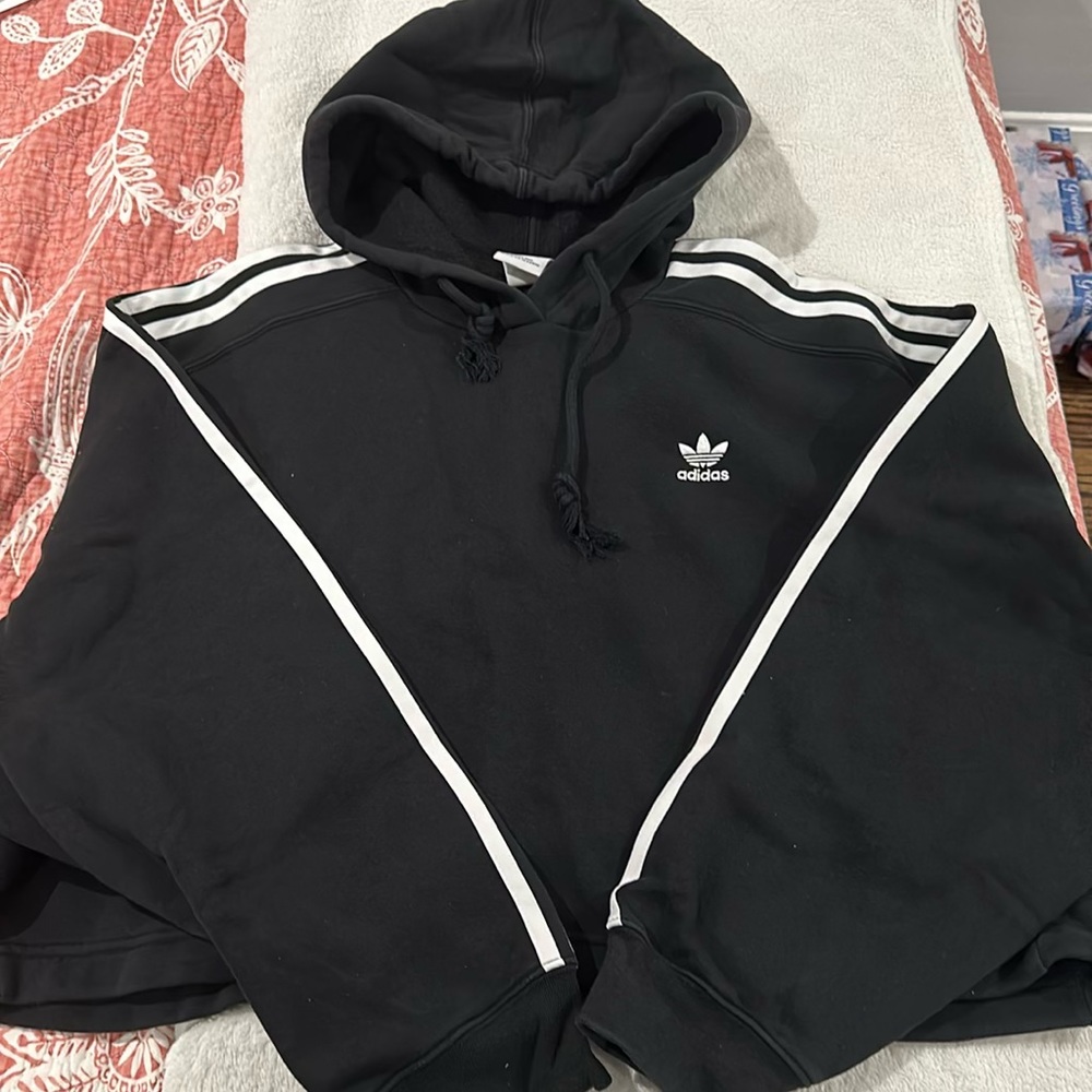 Adidas cropped hoodie